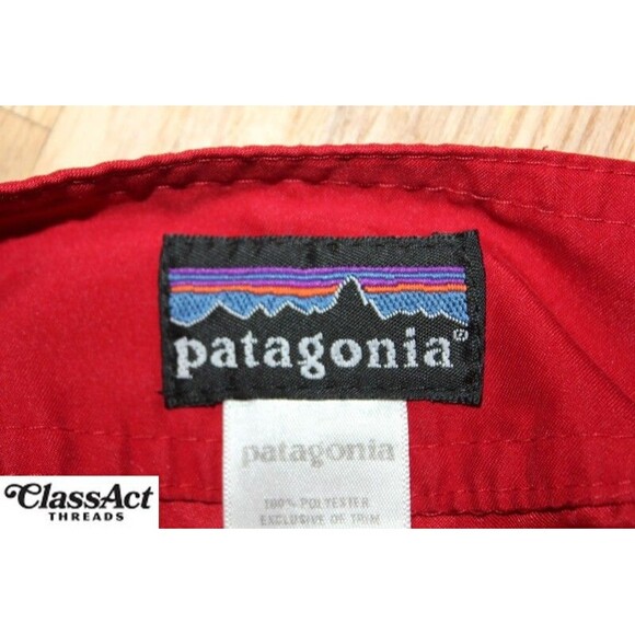 Patagonia Mens Red Board Shorts Tie Waist Pockets 32" Waist 8" Inseam - Picture 6 of 7